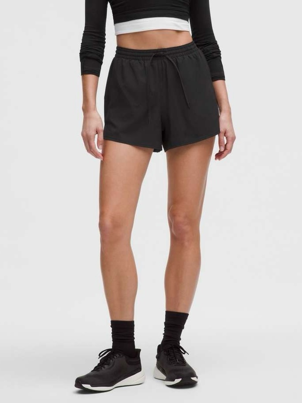 Lululemon Pace Rival High-Rise Short Size 14 Black